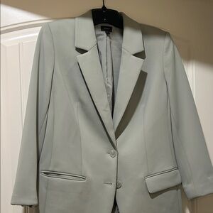Express Light Green Blazer